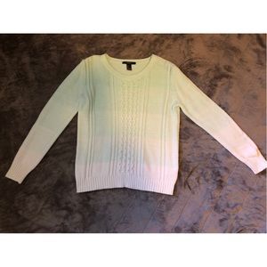 FOREVER 21 ombré crew neck sweater